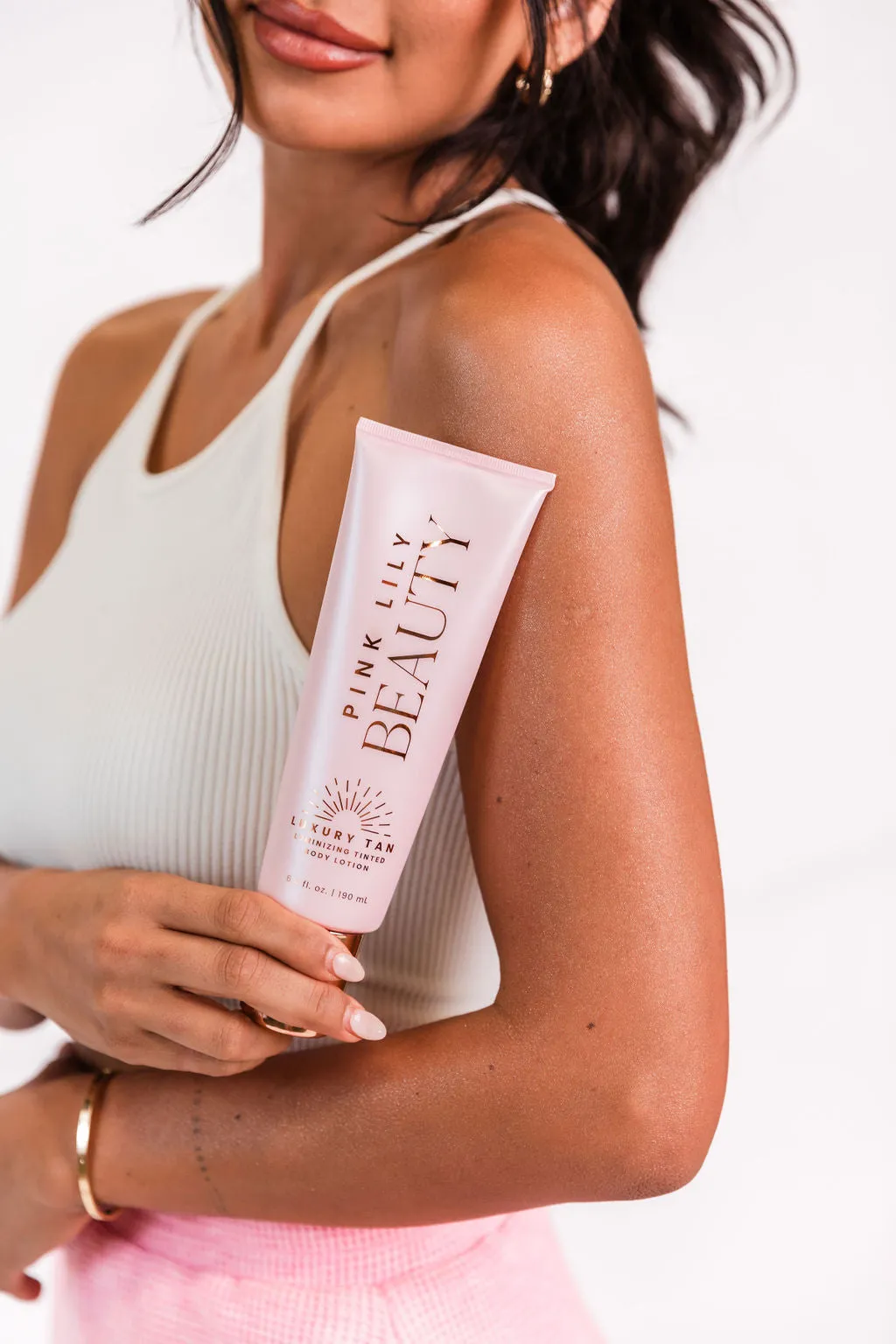 Pink Lily Luxury Tan Luminizing Body Lotion - Bronze Glow FINAL SALE