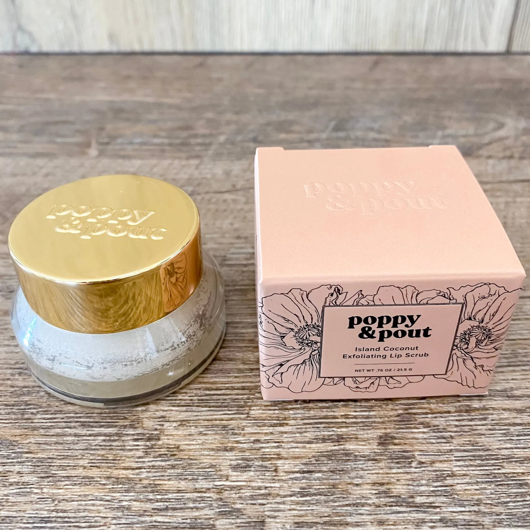 Poppy and Pout Lip Scrub