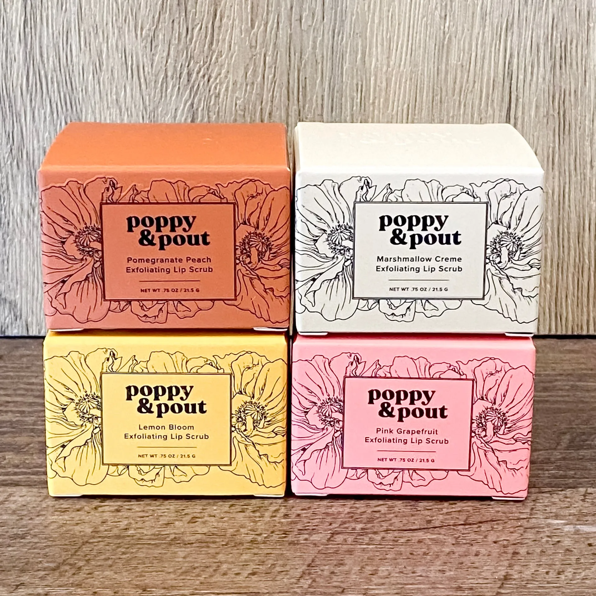 Poppy and Pout Lip Scrub