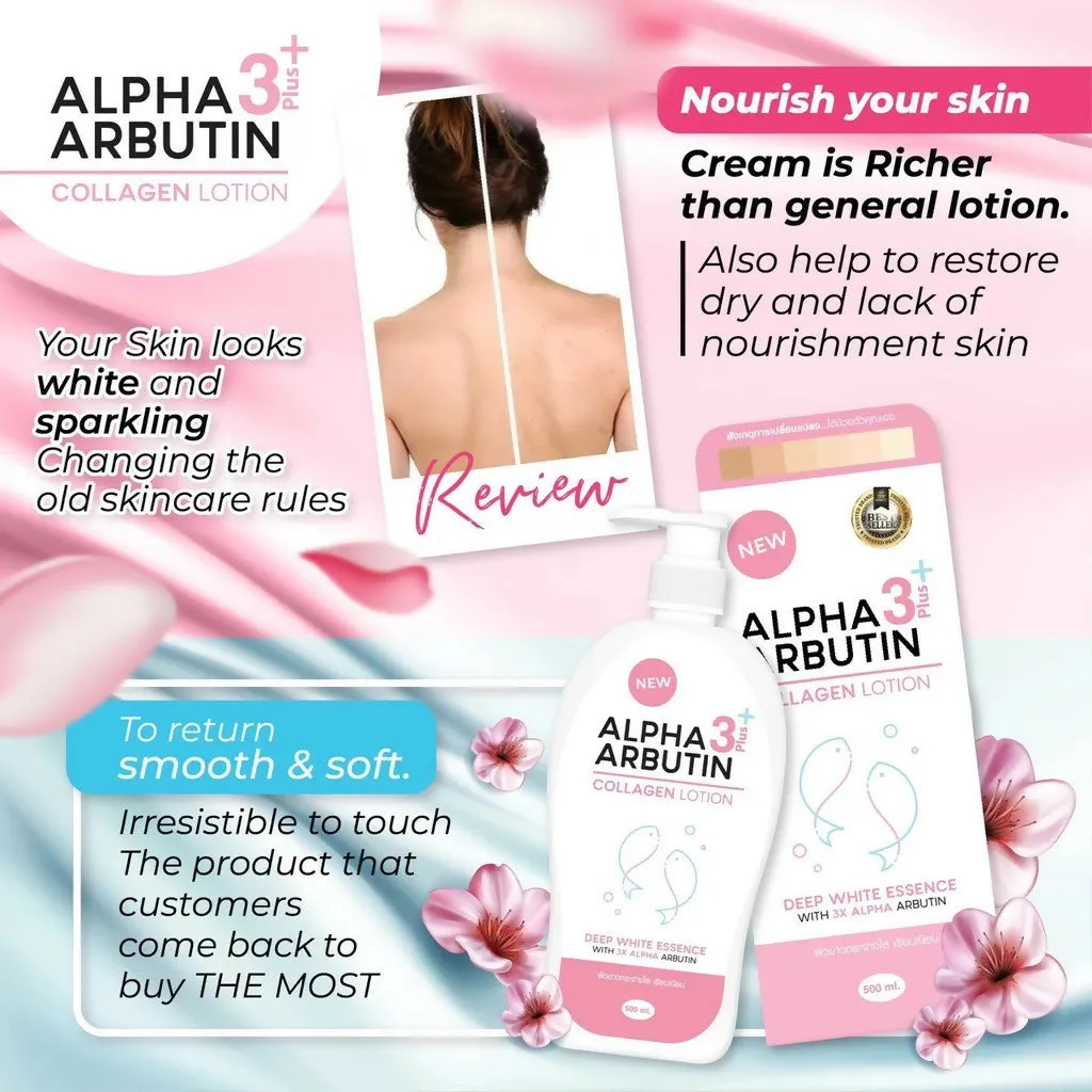 Precious Skin Thailand Alpha Arbutin 3    Whitening Body Set #1 / Lotion / Soap / Sabun