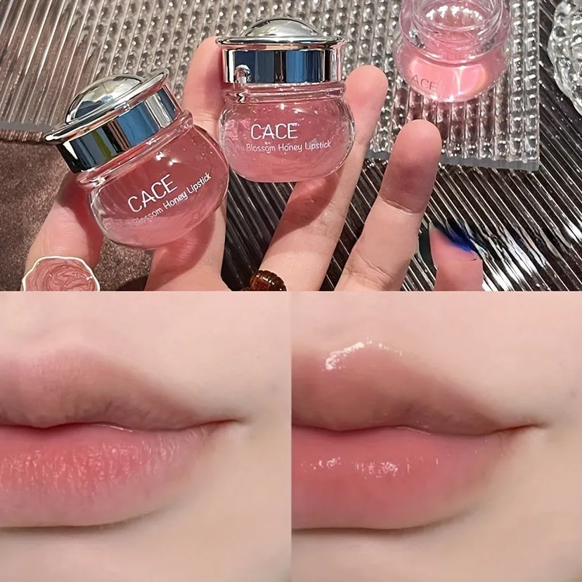 Rose Cherry Honey Peach Lip Gloss Natural Nourishing Lip Care