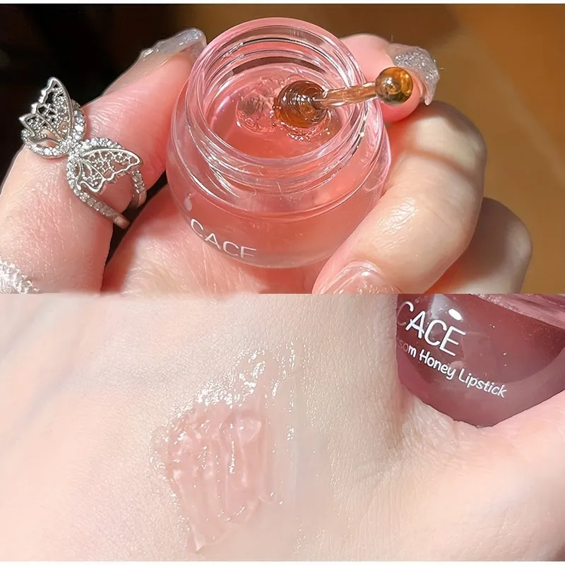 Rose Cherry Honey Peach Lip Gloss Natural Nourishing Lip Care