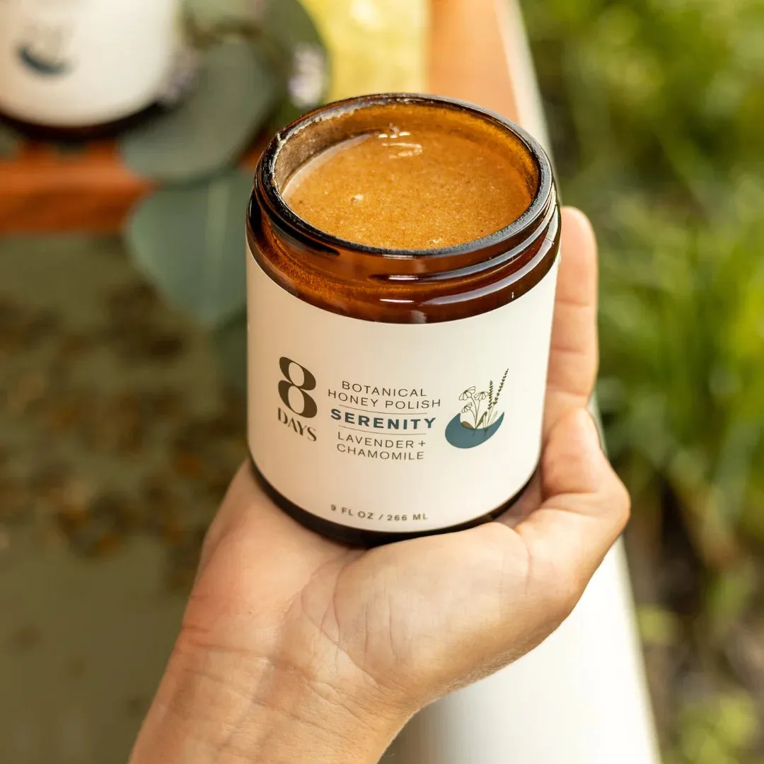 SERENITY BOTANICAL BODY POLISH Lavender   Chamomile