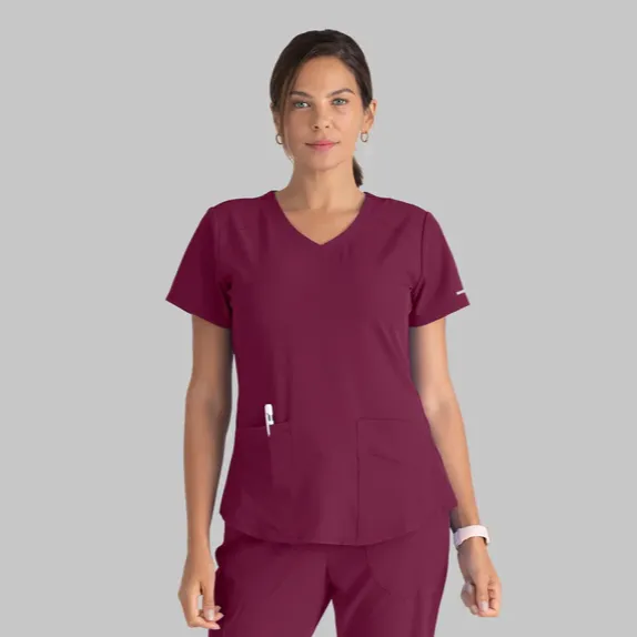 Skechers Vitality Three-Pocket Scrub Top