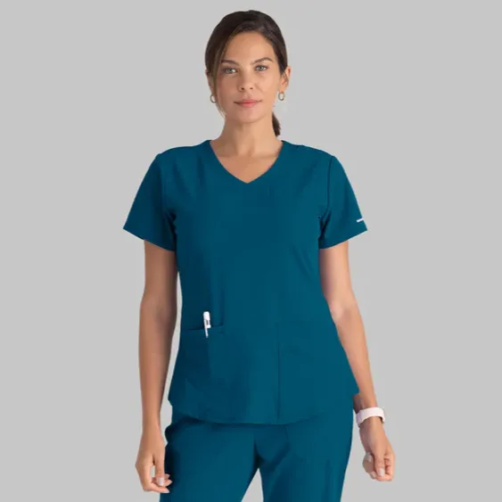 Skechers Vitality Three-Pocket Scrub Top