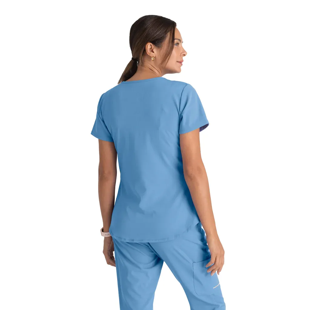 Skechers Vitality Three-Pocket Scrub Top