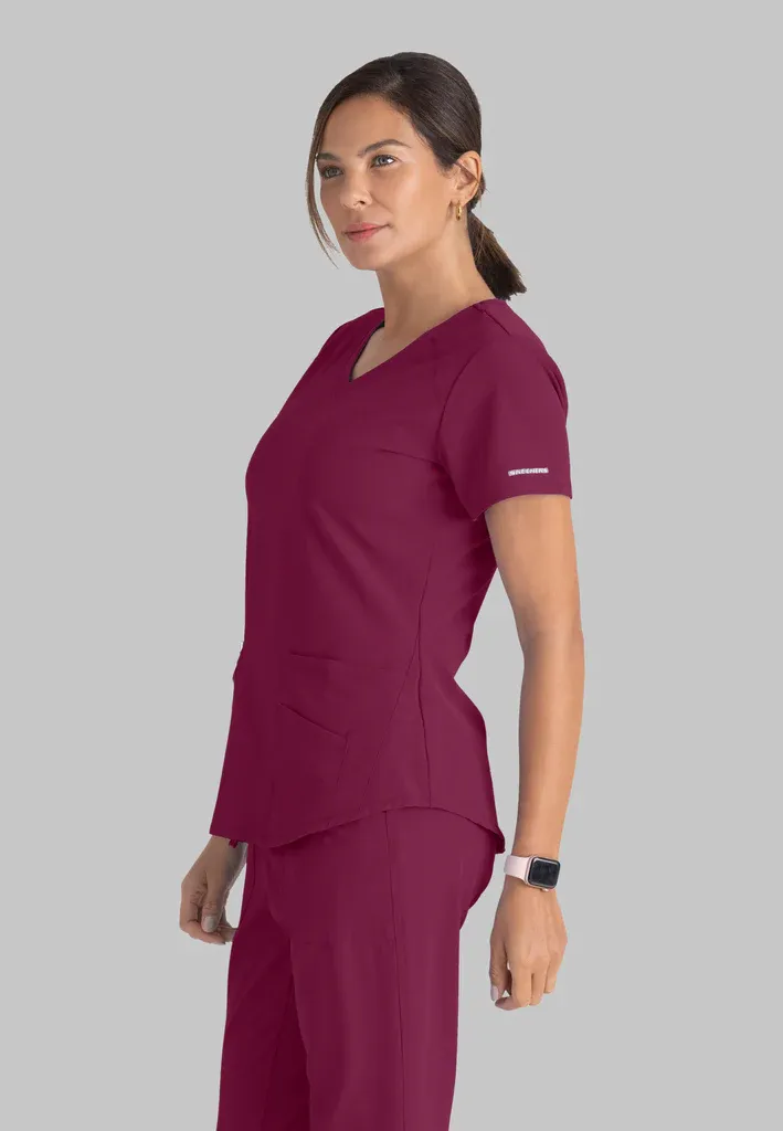 Skechers Vitality Three-Pocket Scrub Top