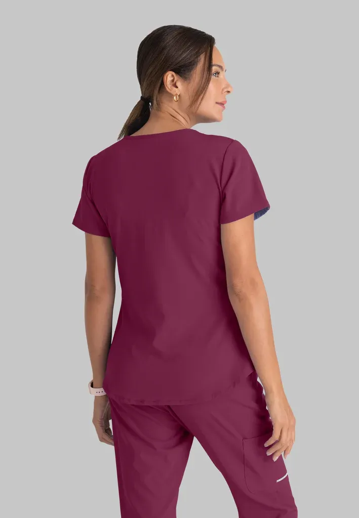 Skechers Vitality Three-Pocket Scrub Top
