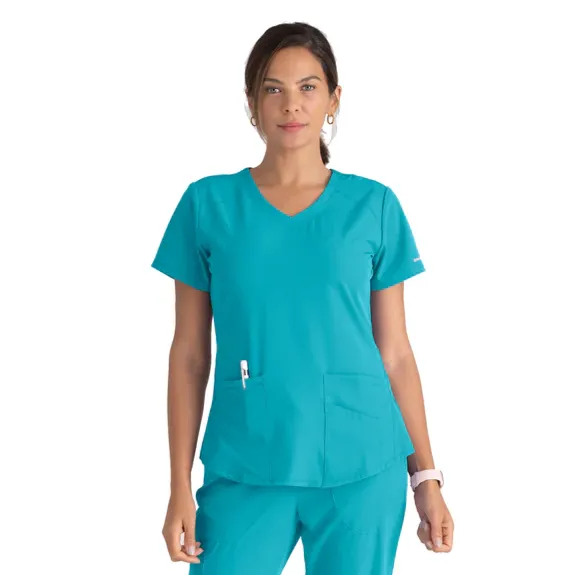 Skechers Vitality Three-Pocket Scrub Top