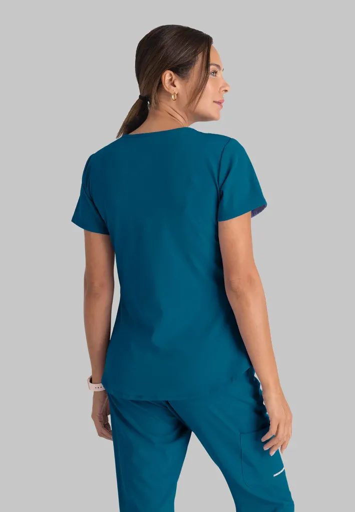 Skechers Vitality Three-Pocket Scrub Top