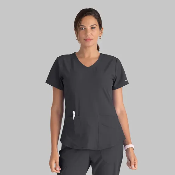 Skechers Vitality Three-Pocket Scrub Top