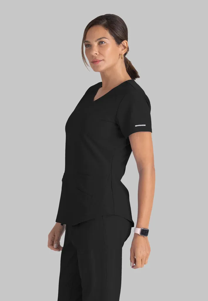 Skechers Vitality Three-Pocket Scrub Top