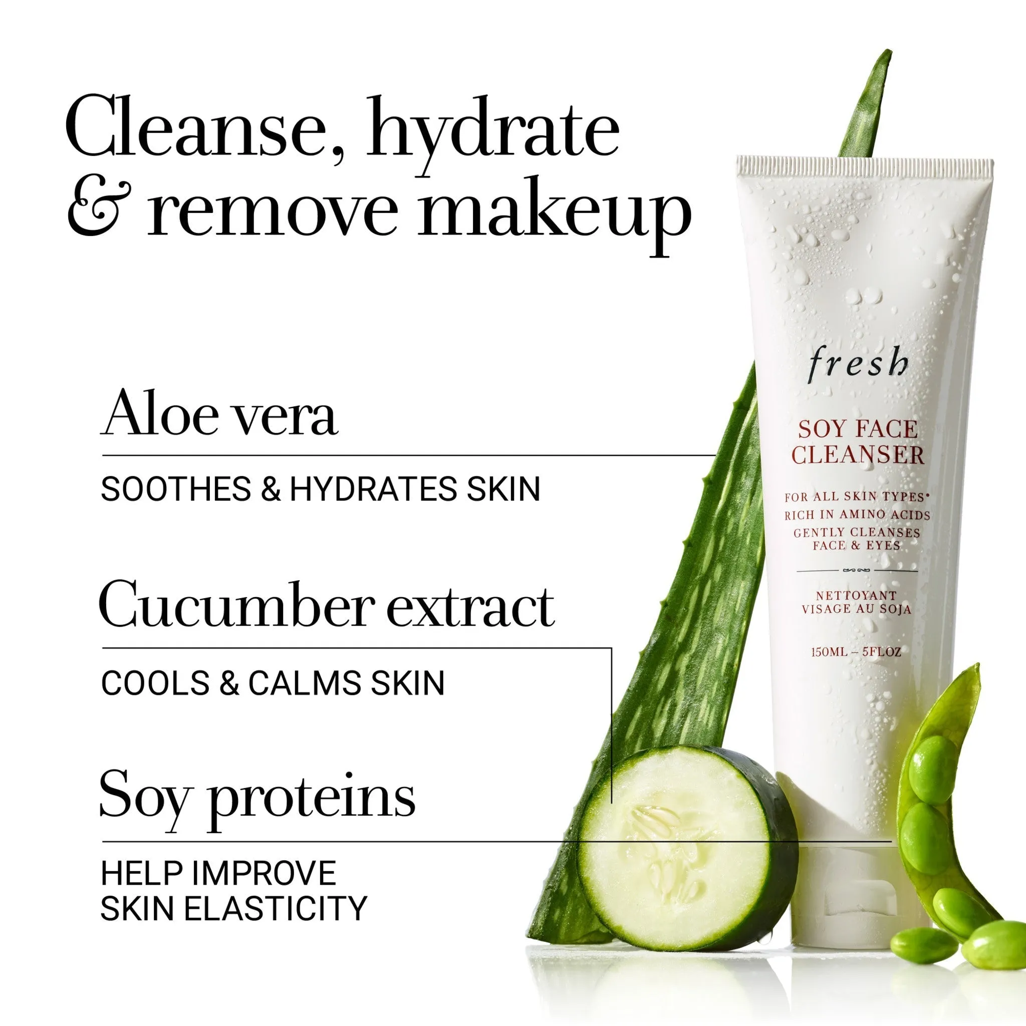 Soy pH-Balanced Hydrating Face Wash