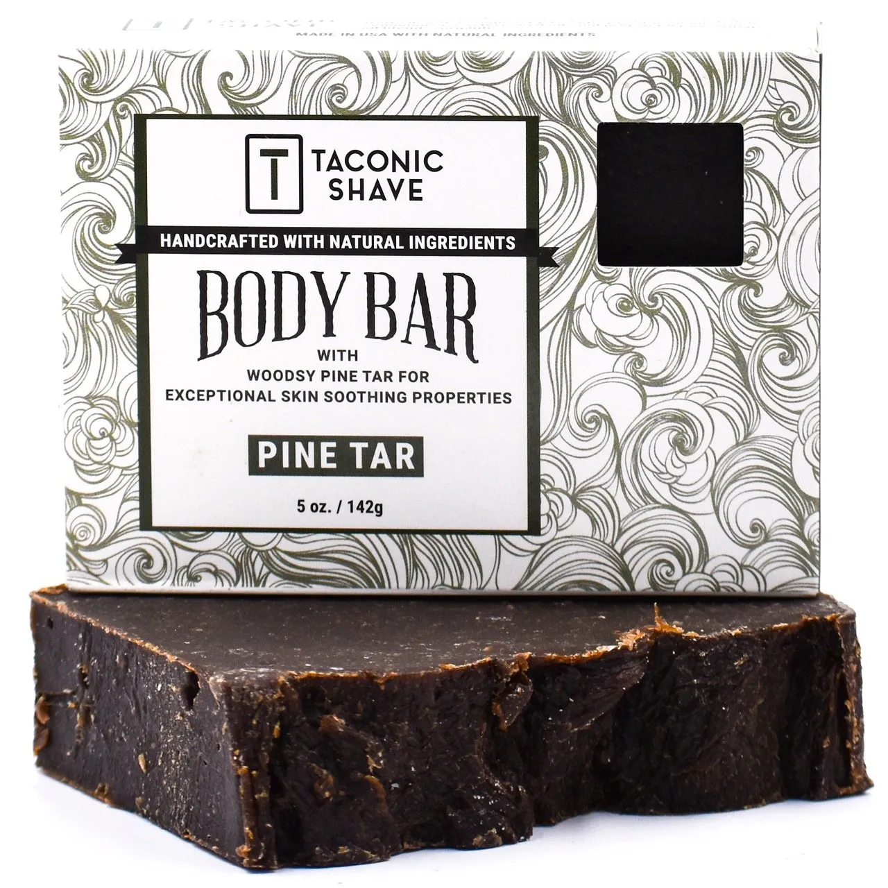 Taconic Pine Tar All Natural Body Cleansing Bar 5 oz