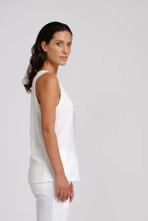 Tank top in natural organic cotton