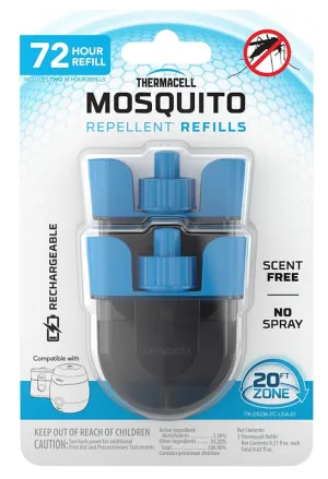 Thermacell ER236 Rechargeable Mosquito Repeller Refill, Liquid, Slight, Solvent :CD: QUANTITY: 1