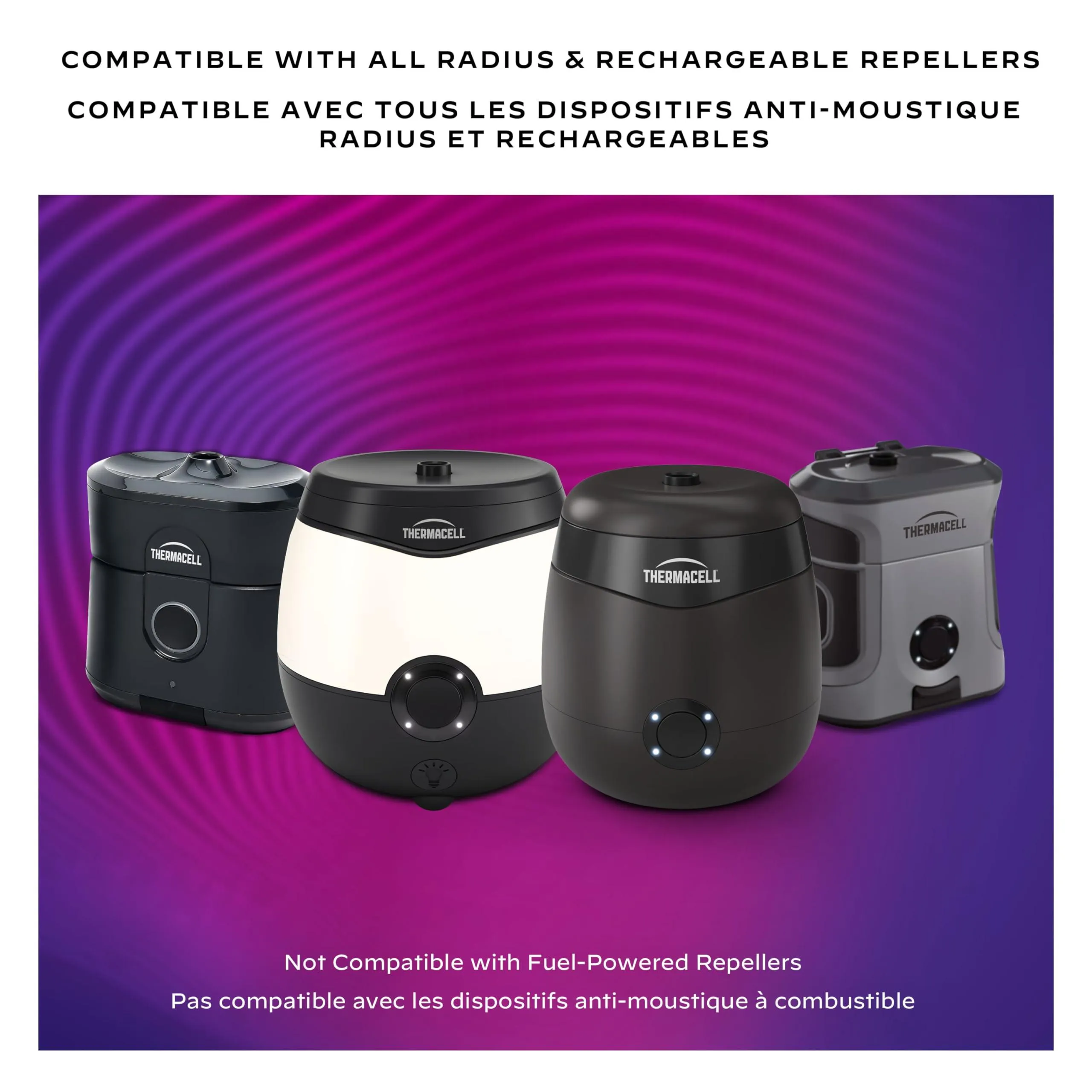 Thermacell Mosquito Rechargeable Repeller Refills; 72 Hours.