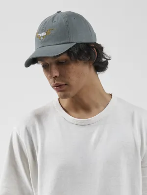 Thrills Golden Wings 6 Panel Cap - Scrubs Green