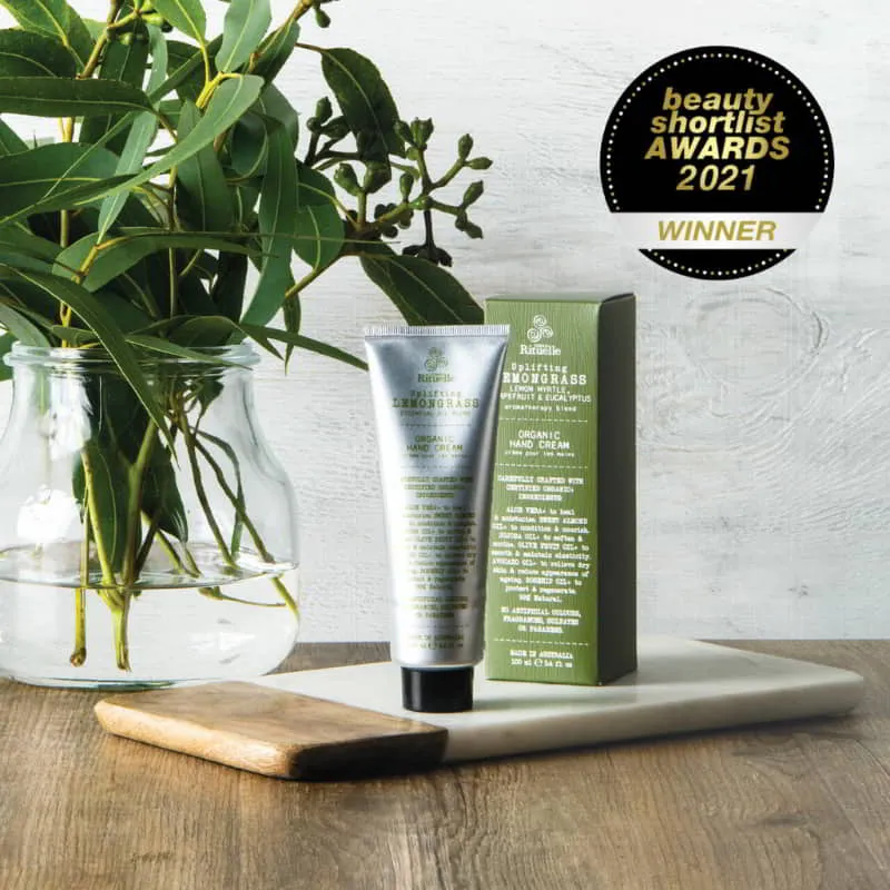 Urban Rituelle Lemongrass, Lemon Myrtle, Grapefruit & Eucalyptus Blend Hand Cream