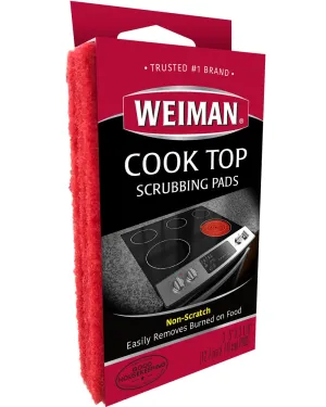 Weiman 3 Count CookTop Scrub Pads