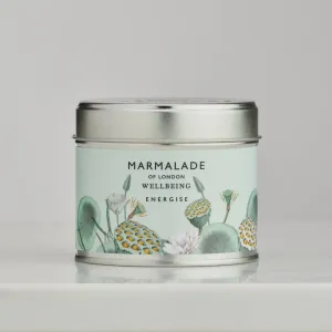 Wellbeing Energise Luxury Tin Candle Medium