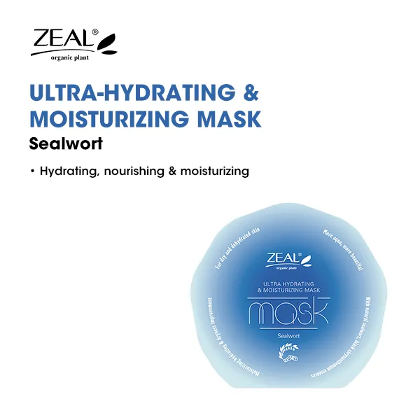 ZEAL Premium Face Mask Skin Care Hydrating & Moisturizing Mask 25ml