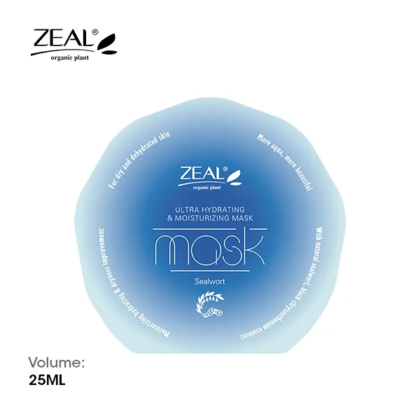 ZEAL Premium Face Mask Skin Care Hydrating & Moisturizing Mask 25ml