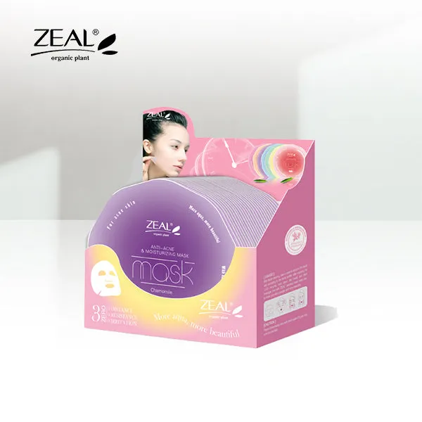 ZEAL Premium Face Mask Skin Care Hydrating & Moisturizing Mask 25ml