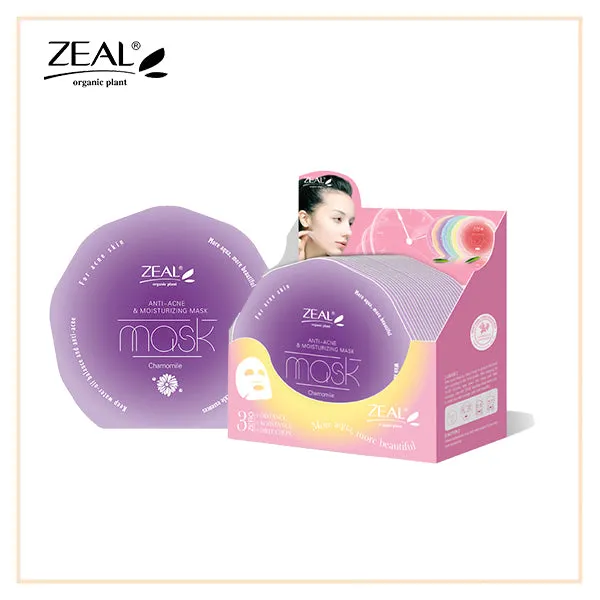 ZEAL Premium Face Mask Skin Care Hydrating & Moisturizing Mask 25ml