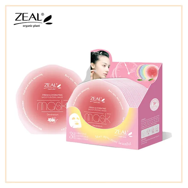ZEAL Premium Face Mask Skin Care Hydrating & Moisturizing Mask 25ml